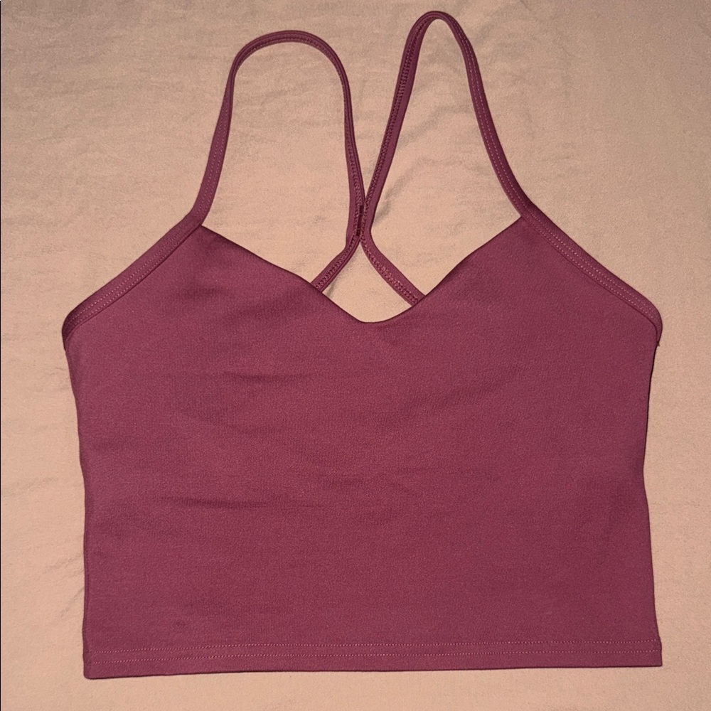Fleo Reinette Mauve Crop Top
